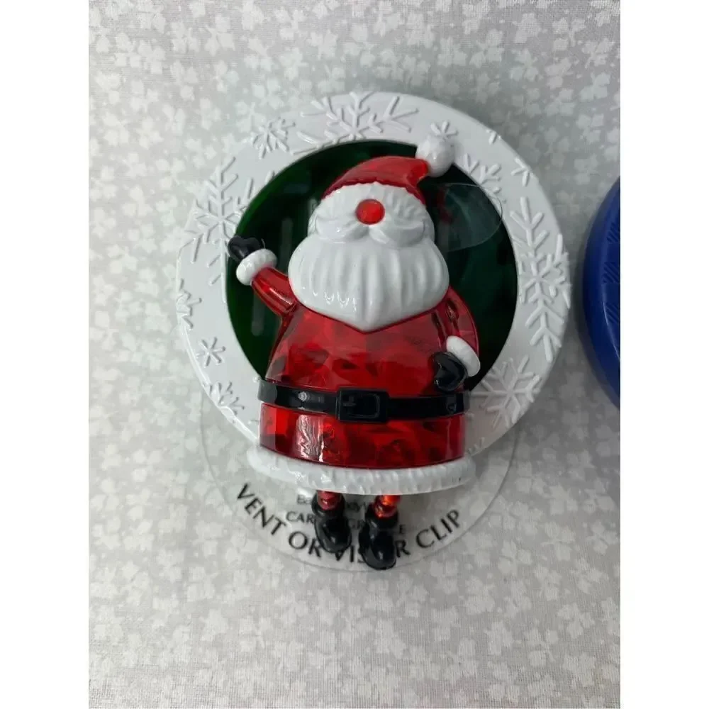 BATH AND BODY WORKS SANTA AND SNOWMAN CAR SCENTABLES